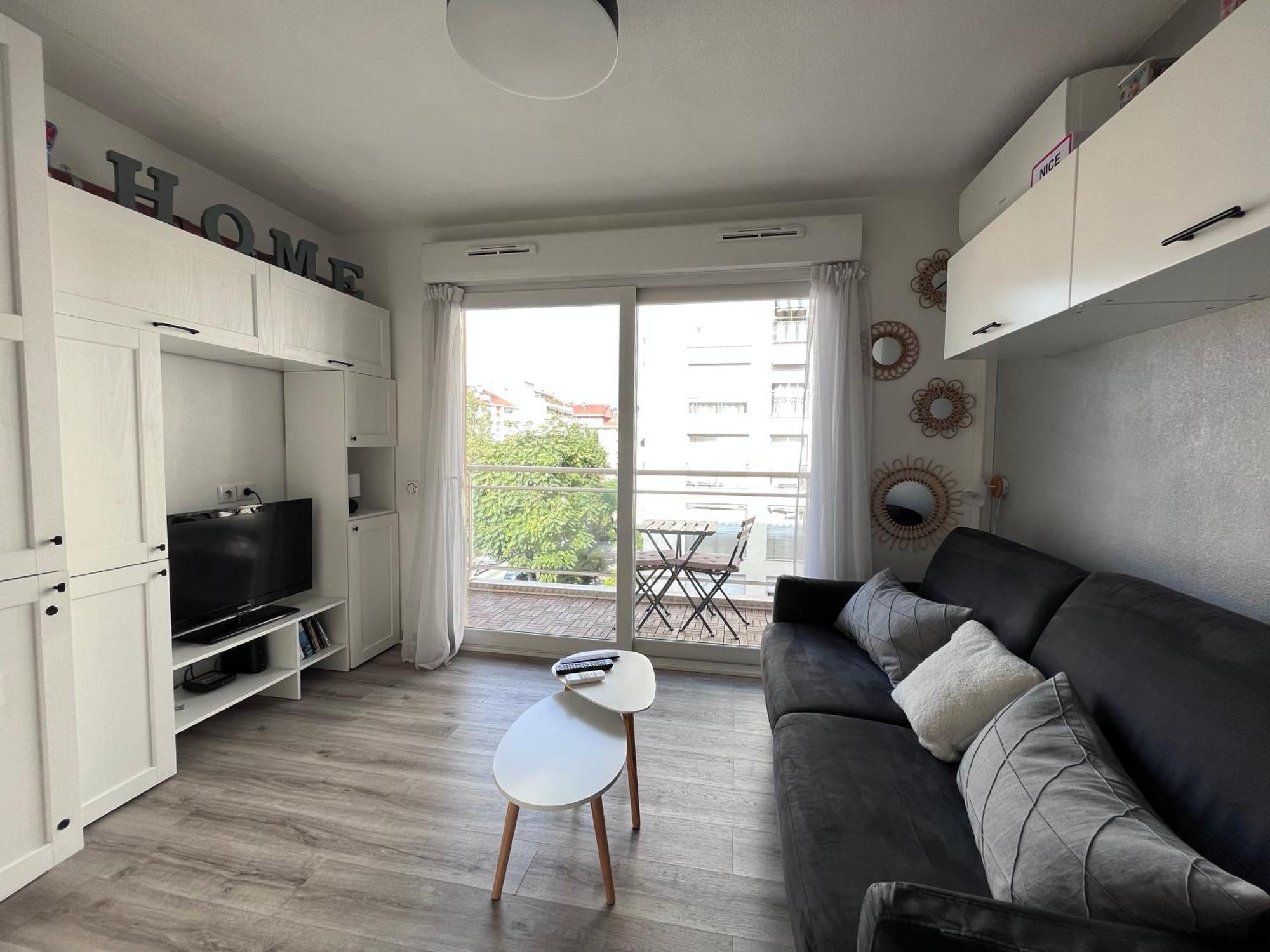 Studio Terrasse Et Parking Prive Niza Exterior foto